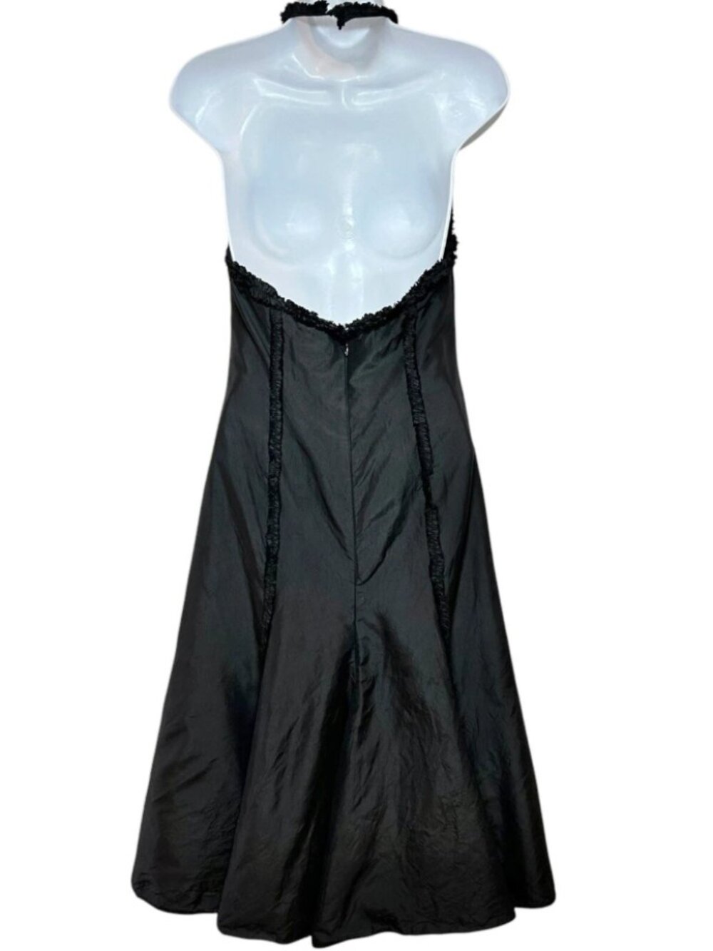 Badgley Mischka Silk Dress - Picture 5 of 10